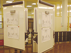 De Ruimte in Orion: vlekkenplan zoals dat voor het 2e jaar ontwikkeld werd.