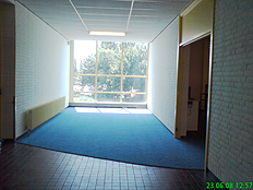 Vloer van de Blauwe (Relax) ruimte