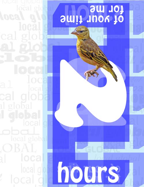 Two hours of your time for me