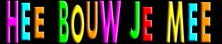 Hee bouw je mee